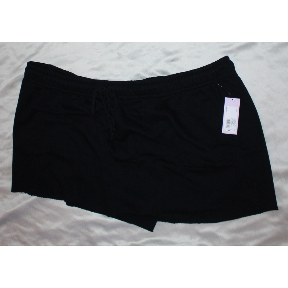 Womens Plus Size Shorts 4x Pull-On Shorts black  Wild Fable